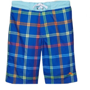 TOMMY BAHAMA NWT BOYS BLUE BATHING SUIT BOTTOMS SWIM SWIMSUIT SUMMER  SIZE XL